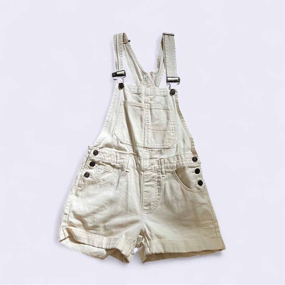 RSQ Cream Overalls